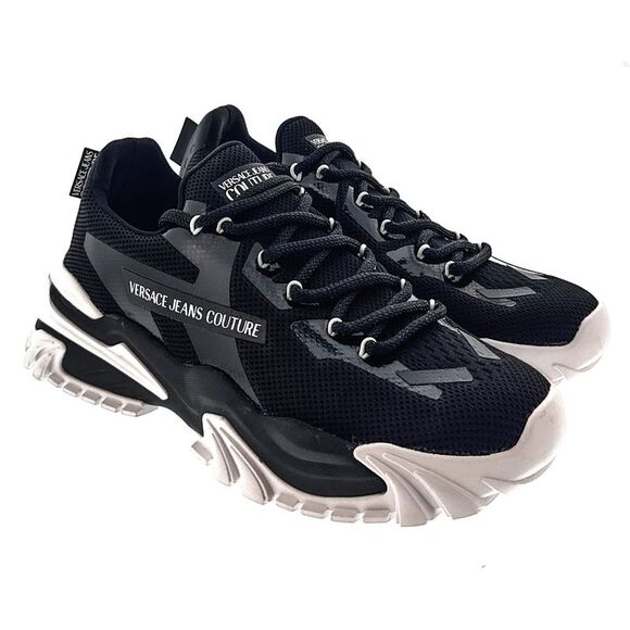 Versace Jeans Couture Minimalist Athletic Mens Sneakers - Picture 1 of 4